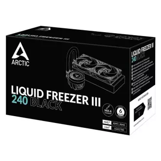 ARCTIC Vodní chladič Liquid Freezer III 240, 2x120mm, AM5, LGA1851, černá