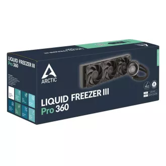 ARCTIC Vodní chladič Liquid Freezer III 360 Pro, 3x120mm, AM5, LGA1851, černá