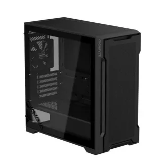 GIGABYTE case GB-C102G, Mid Tower, 2x USB3.0, Průhledná bočnice, 2x 120mm Fan, černá