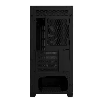 GIGABYTE case GB-C102G, Mid Tower, 2x USB3.0, Průhledná bočnice, 2x 120mm Fan, černá
