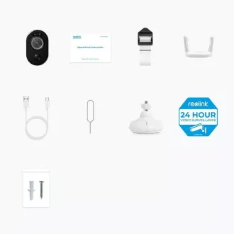 REOLINK bezpečnostní kamera Argus B330, Argus 3 Pro, 2.4 GHz, USB-C, bílá
