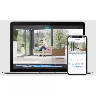REOLINK bezpečnostní kamerový set NVS8-8MB4, RLK8-800B4, 4x Kamera, 8MP, 2TB