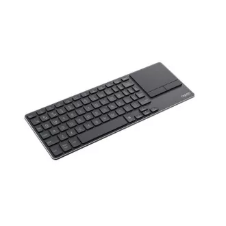 RAPOO Klávesnice E2810M, Bezdrátová 2.4GHz, Bluetooth, CZ/SK, černá