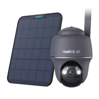 REOLINK bezpečnostní kamera Go Series G440, Go Ultra, 8MP 4G LTE, Solární panel 2, šedá
