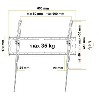 Sklopný držák Tv Fiber Mounts FM01