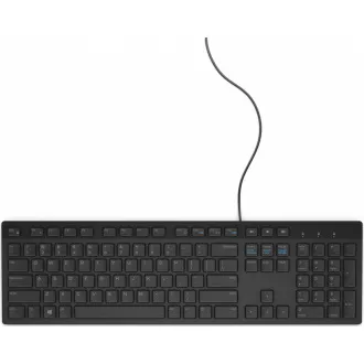 DELL Multimedia Keyboard-KB216 - US International (QWERTY) - Black (RTL BOX)