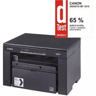 Canon i-SENSYS MF3010 - černobílá, MF (tisk, kopírka, sken), USB - součástí balení 2x toner CRG 725 Canon i-SENSYS MF3010 - černobílá, MF (tisk, kopírka, sken), USB - součástí balení 2x toner CRG 725