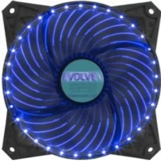 EVOLVEO 12L1BL ventilátor 120mm, 4 LED modrý, 3pin