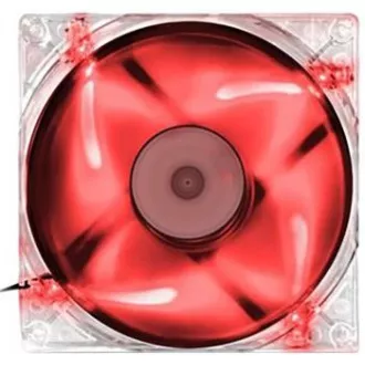 EVOLVEO 14L1RD ventilátor 140mm, 4 LED červený, 3pin