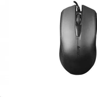 A4tech OP-760 Black, myš, 1 kolečko, 3 tlačítka, USB, černá