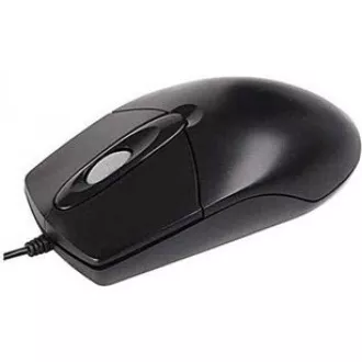 A4tech OP-760 Black, myš, 1 kolečko, 3 tlačítka, USB, černá