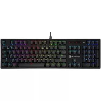 A4tech Bloody B820R mechanická RGB herní klávesnice, USB, CZ, RED SWITCH