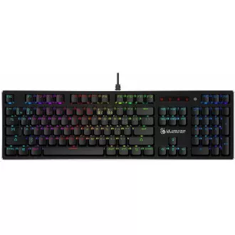 A4tech Bloody B820R mechanická RGB herní klávesnice, USB, CZ, RED SWITCH