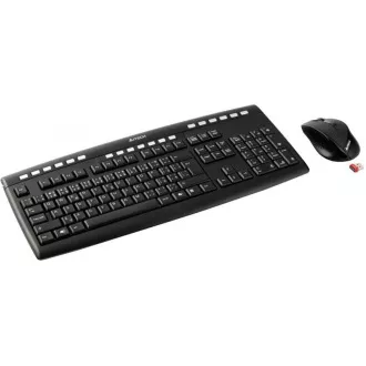 A4tech set klávesnice + myš 9200F, bezdrátová, V-Track optická myš, USB, CZ/US A4tech set klávesnice + myš 9200F, bezdrátová, V-Track optická myš, USB, CZ/US
