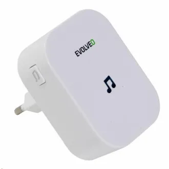 EVOLVEO Ringo DB2 - bezdrátový chytrý videozvonek + zvonek do zásuvky EVOLVEO Ringo DB2 - bezdrátový chytrý videozvonek + zvonek do zásuvky