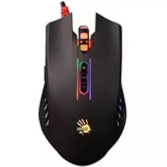 A4tech herní myš BLOODY Q81, 3200DPI, USB, RGB, černá