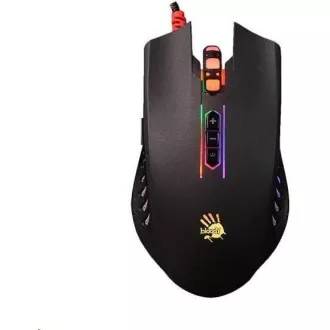 A4tech herní myš BLOODY Q81, 3200DPI, USB, RGB, černá