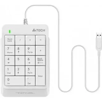 A4tech FSTYLER FK13P numerická klávesnice, USB bílá A4tech FSTYLER FK13P numerická klávesnice, USB bílá