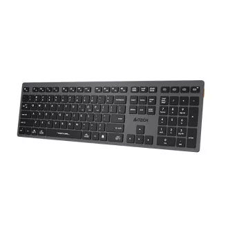 A4tech FBX50C, bezdrátová kancelářská klávesnice, šedá