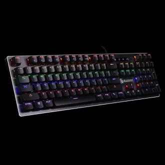 A4tech Bloody Klávesnice B760, herní klávesnice, mechanická, drátová, Green Switch, CZ/SK, Černá