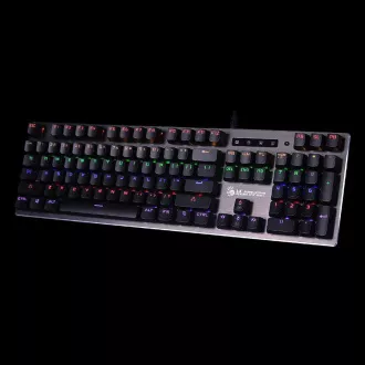 A4tech Bloody Klávesnice B760, herní klávesnice, mechanická, drátová, Green Switch, CZ/SK, Černá