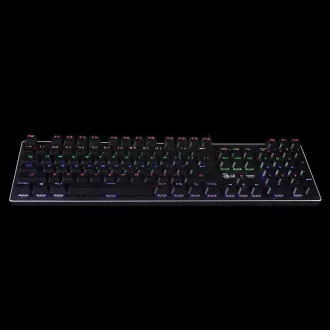 A4tech Bloody Klávesnice B760, herní klávesnice, mechanická, drátová, Green Switch, CZ/SK, Černá