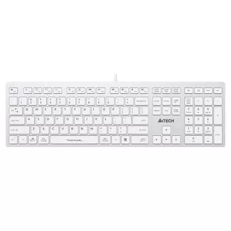 A4tech Klávesnice FX50, kancelářská klávesnice, membránová, bezdrátová, CZ/SK, Bílá A4tech Klávesnice FX50, kancelářská klávesnice, membránová, bezdrátová, CZ/SK, Bílá