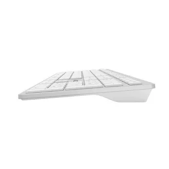 A4tech Klávesnice FX50, kancelářská klávesnice, membránová, bezdrátová, CZ/SK, Bílá A4tech Klávesnice FX50, kancelářská klávesnice, membránová, bezdrátová, CZ/SK, Bílá