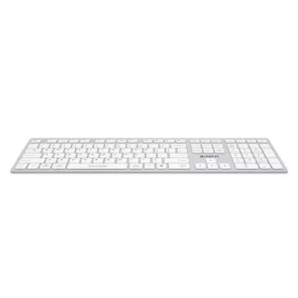 A4tech Klávesnice FX50, kancelářská klávesnice, membránová, bezdrátová, CZ/SK, Bílá A4tech Klávesnice FX50, kancelářská klávesnice, membránová, bezdrátová, CZ/SK, Bílá