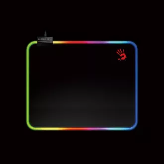 A4tech Bloody Podložka pod myš MP-45N, vel. L (450×400mm), RGB, Černá A4tech Bloody Podložka pod myš MP-45N, vel. L (450×400mm), RGB, Černá