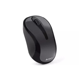 A4tech Myš G3-280N, V-Track, bezdrátová optická myš, 1200 DPI, 2.4GHz, Šedá