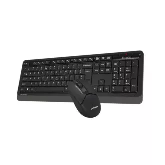 A4tech Set klávesnice+myš FG1012, Bezdrátový, US, černá