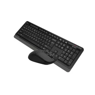 A4tech Set klávesnice+myš FG1012, Bezdrátový, US, černá
