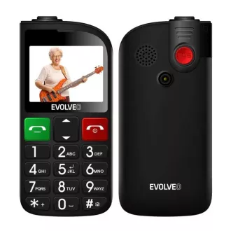 EVOLVEO Mobilní telefon pro seniory s nabíjecím stojánkem EasyPhone FL, černá EVOLVEO Mobilní telefon pro seniory s nabíjecím stojánkem EasyPhone FL, černá