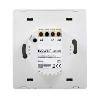 EVOLVEO WiFi Dual Switch, chytrý vypínač