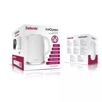 Salente IceQueen, rychlovarná konvice 1, 7 l, nerez, bílá