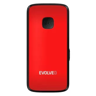 EVOLVEO Mobilní telefon pro seniory EasyPhone ID, červená