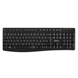 EVOLVEO Set klávesnice a myši K1050, Bezdrátové 2.4GHz, CZ+SK, černá