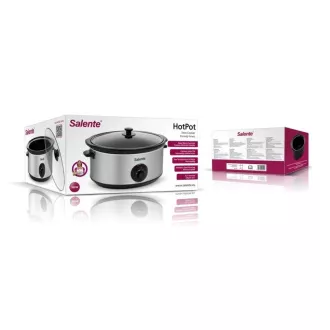 Salente HotPot, pomalý hrnec, 6.5 l, nerez