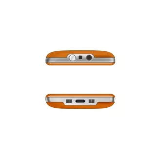 EVOLVEO EasyPhone XR, mobilní telefon pro seniory s nabíjecím stojánkem, oranžová