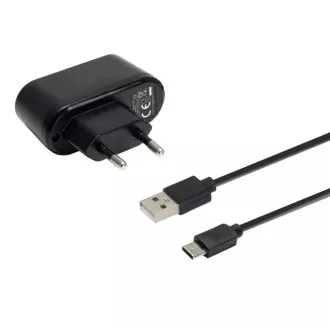EVOLVEO Nabíječka USB-C pro mobilní telefony, černá