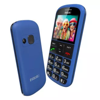 EVOLVEO EasyPhone XS, mobilní telefon pro seniory, modrá