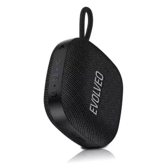 EVOLVEO TopSound, bezdrátový vodotěsný bluetooth reproduktor s rádiem, černý