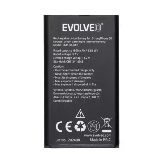 EVOLVEO originální baterie 1800 mAh pro StrongPhone Q1