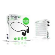 EVOLVEO bezdrátová sluchátka BonePro MP3 32GB, na lícní kosti, černá - Použité