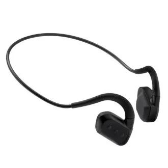 EVOLVEO bezdrátová sluchátka BonePro MP3 32GB, na lícní kosti, černá - Použité