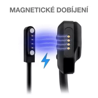 EVOLVEO bezdrátová sluchátka BonePro MP3 32GB, na lícní kosti, černá