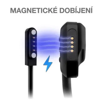 EVOLVEO bezdrátová sluchátka BonePro MP3 32GB, na lícní kosti, černá - Použité