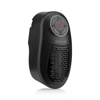 Salente HotHeat, teplovzdušný mini ventilátor, 500 W, černý
