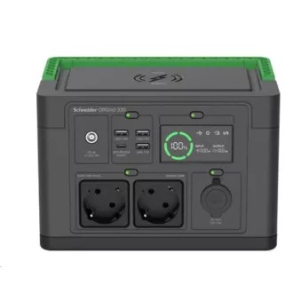 APC Schneider OffGrid Portable Power Station 330, 332Wh Li-ion, 2 Schuko, Sinewave